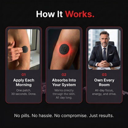 MyMus Performance Patch — Focus, Energy, Drive & Confidence